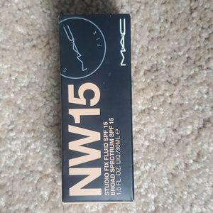 Mac cosmetics studio fix fluid foundation shade NW15